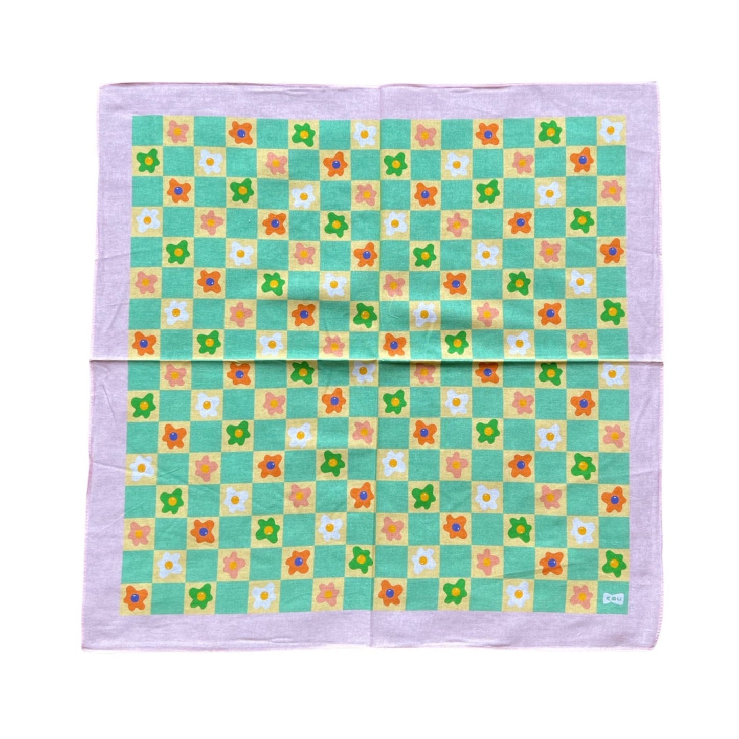 Green Fried Egg Bandana