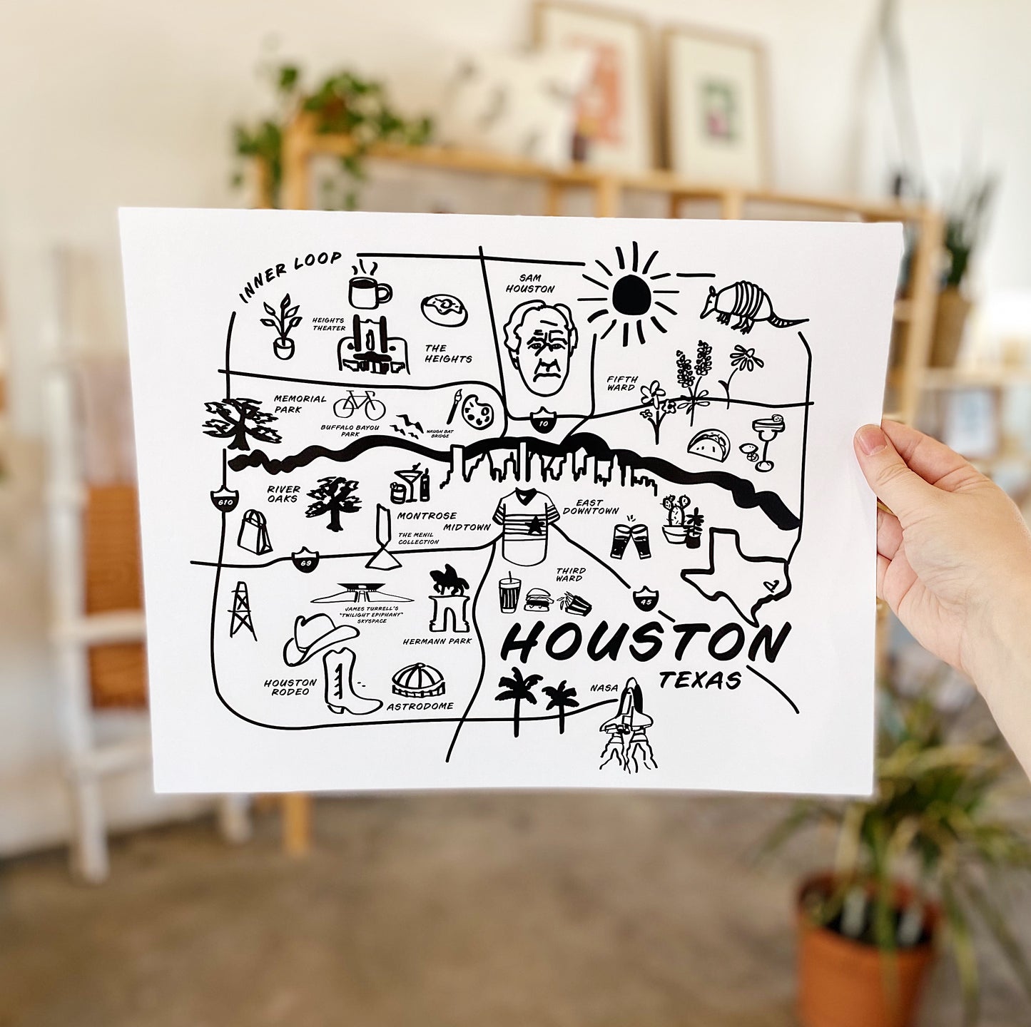 Houston Print