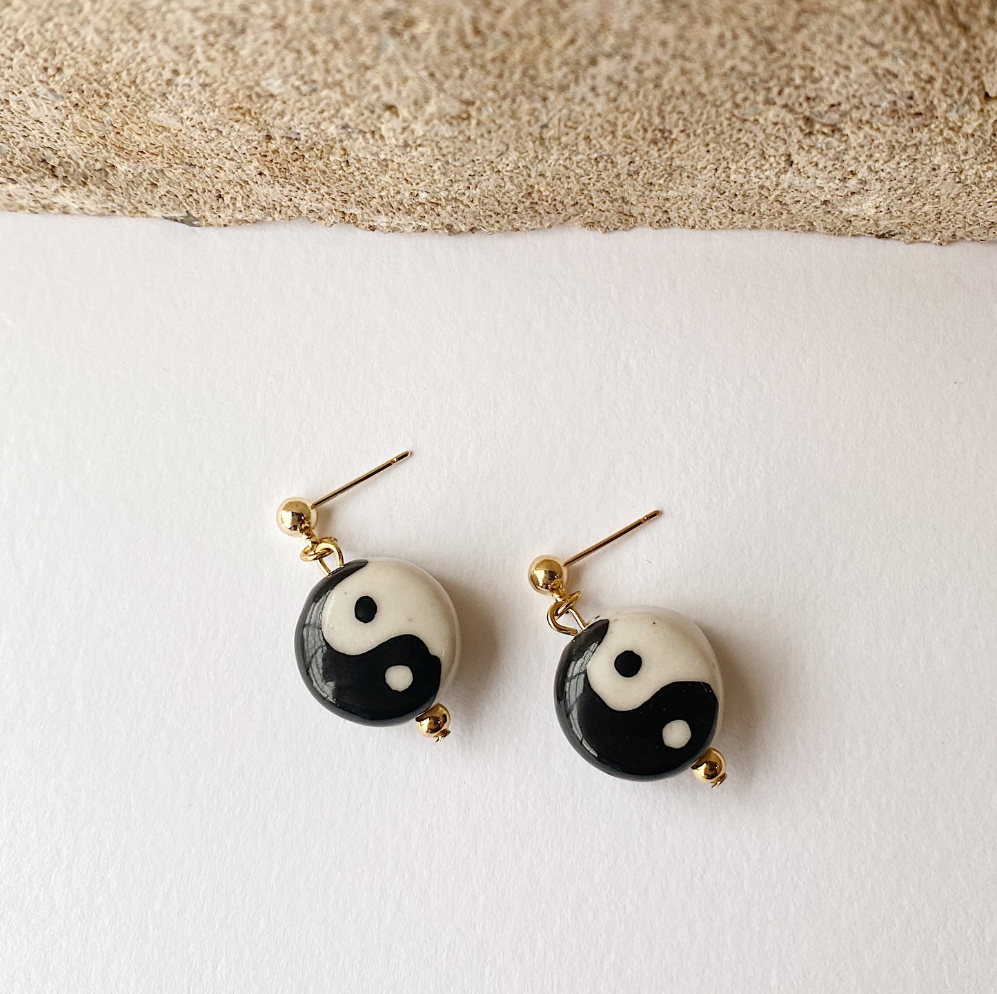 Yin Yang Earrings - Confetti Riot