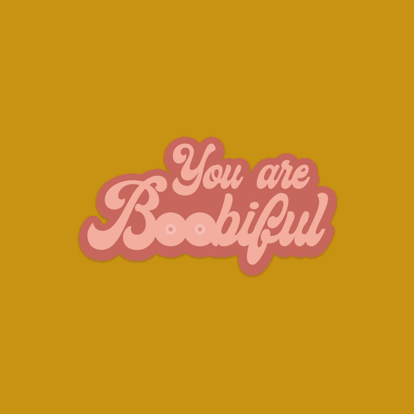 Boobiful Sticker