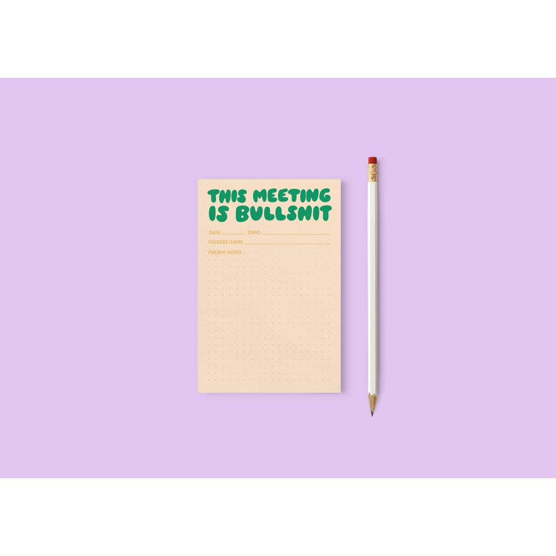 This Meeting is Bullshit - Notepad