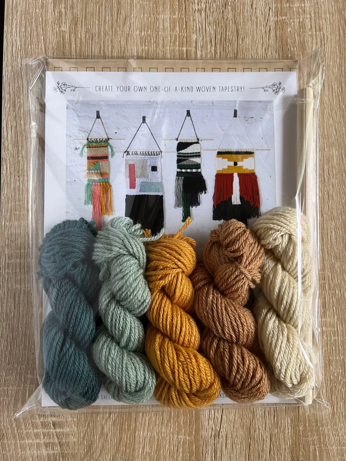 DIY Tapestry Weaving Kit - Woodlands