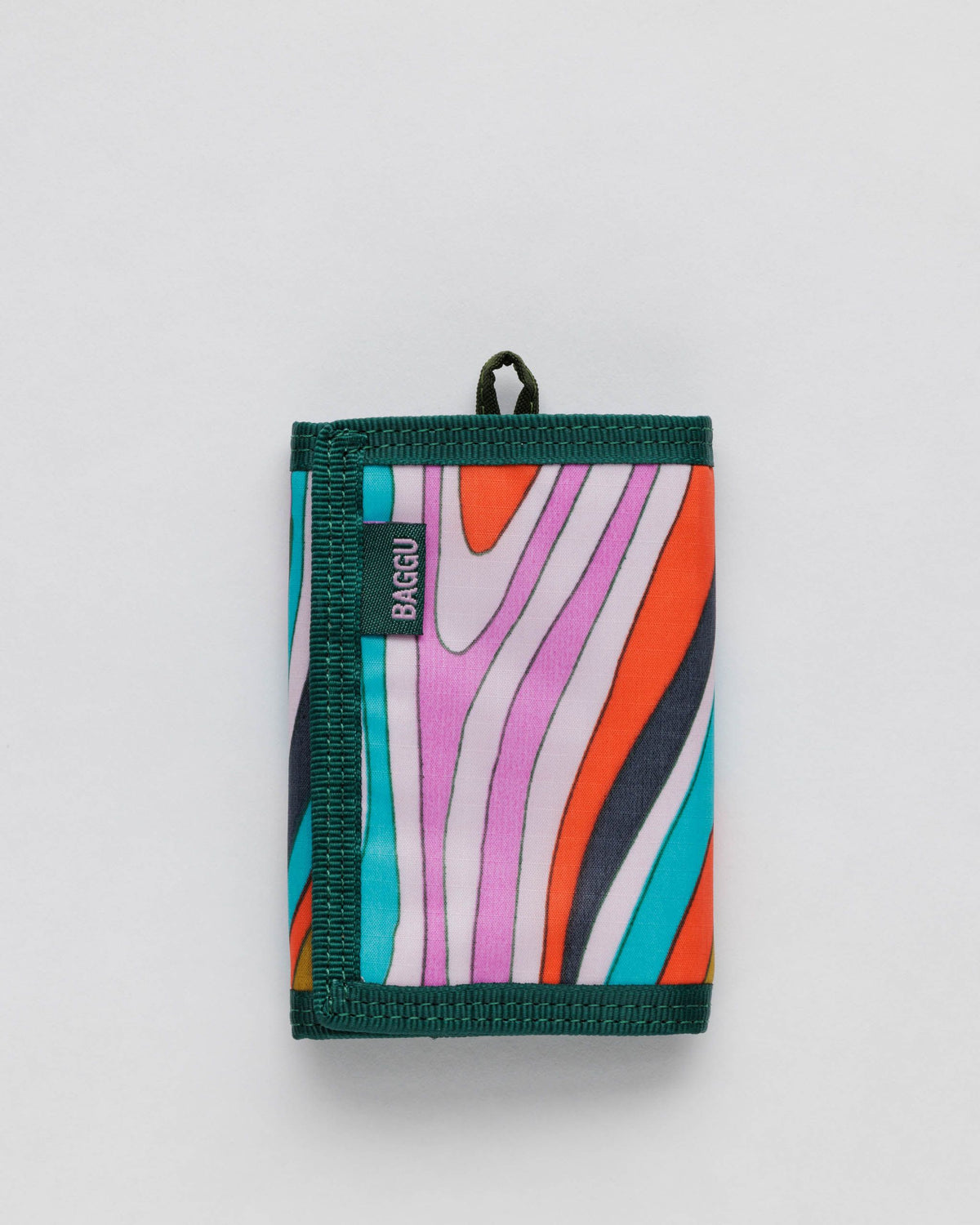 Nylon Wallet - Candy Woodgrain - Baggu
