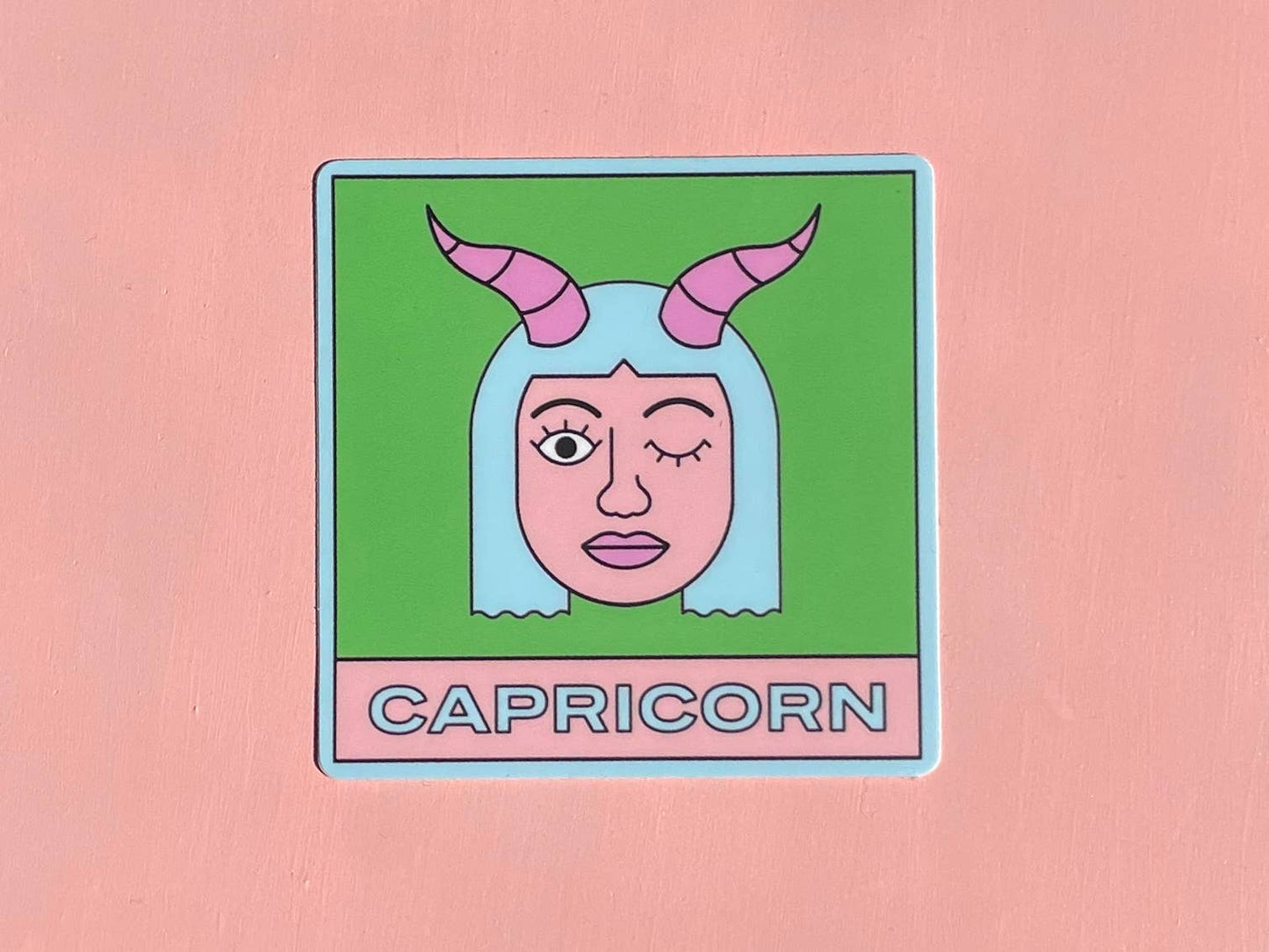 Capricorn Vinyl Sticker