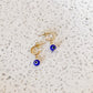 Evil Eye Mini Huggie Hoop Earrings