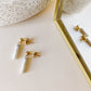Marble Bar Dangle Earrings