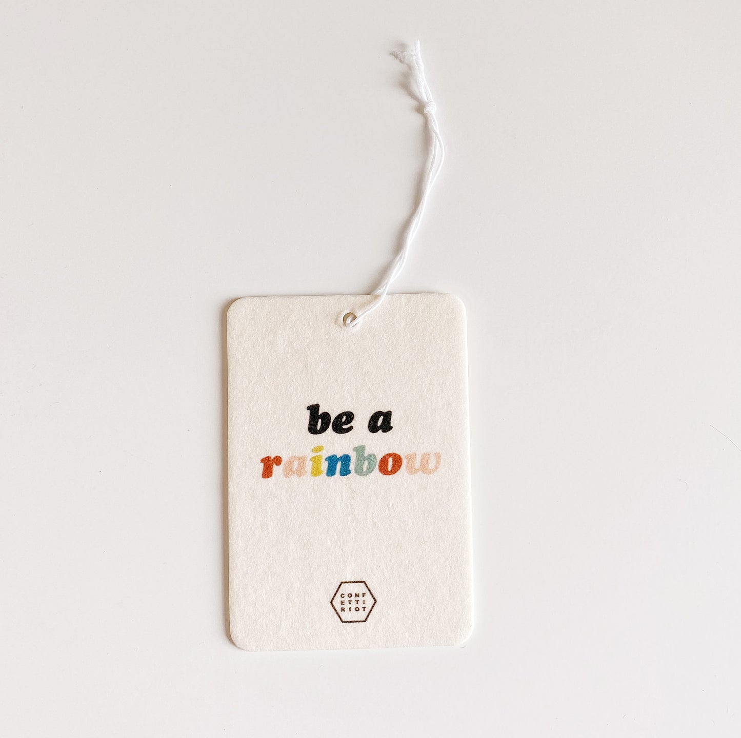 Be A Rainbow - Car Freshener - Confetti Riot