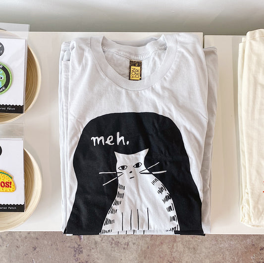 Meh Cat Shirt - Yonder Studios