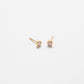 Round Opal Stud Earrings - Admiral Row