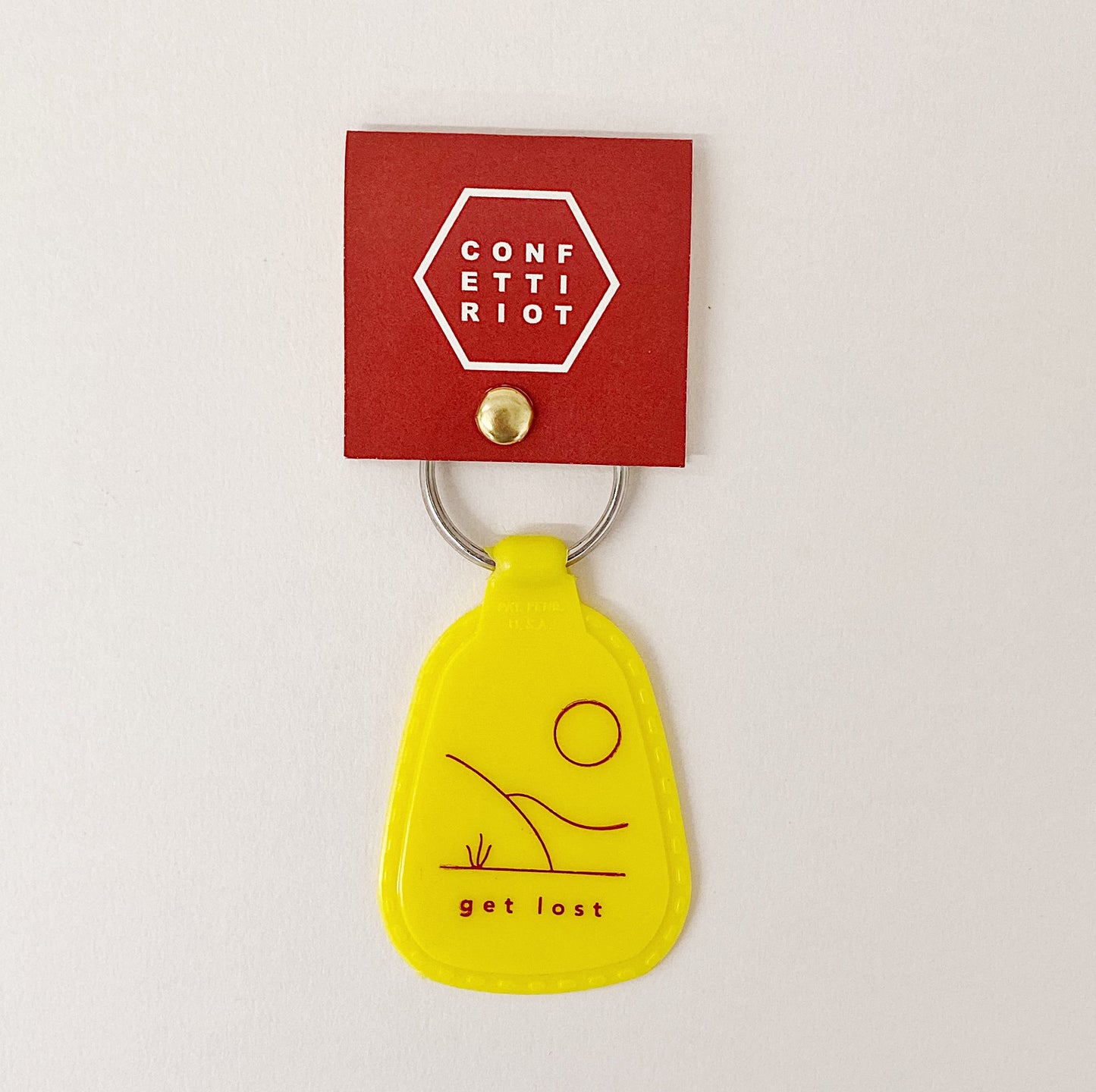 Get Lost - Keychain - Confetti Riot