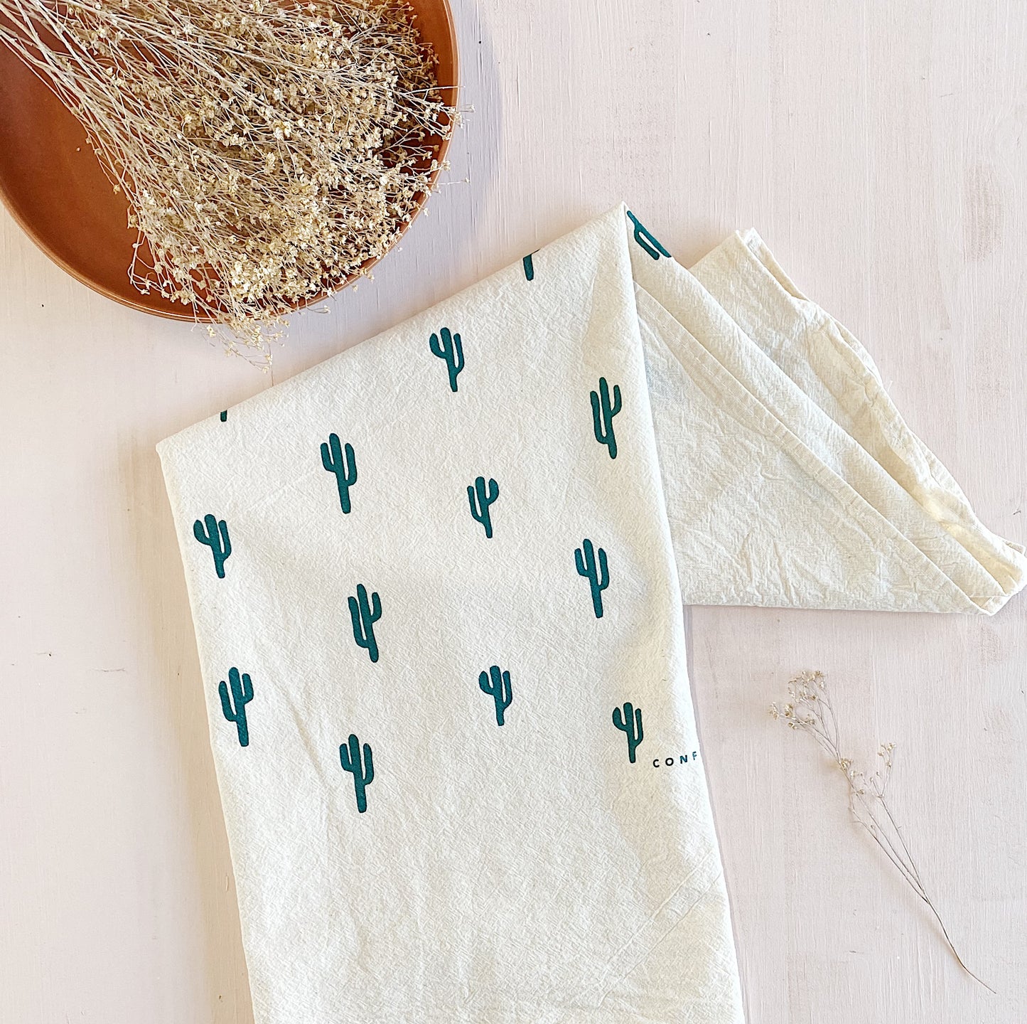 Cactus Tea Towel - Confetti Riot