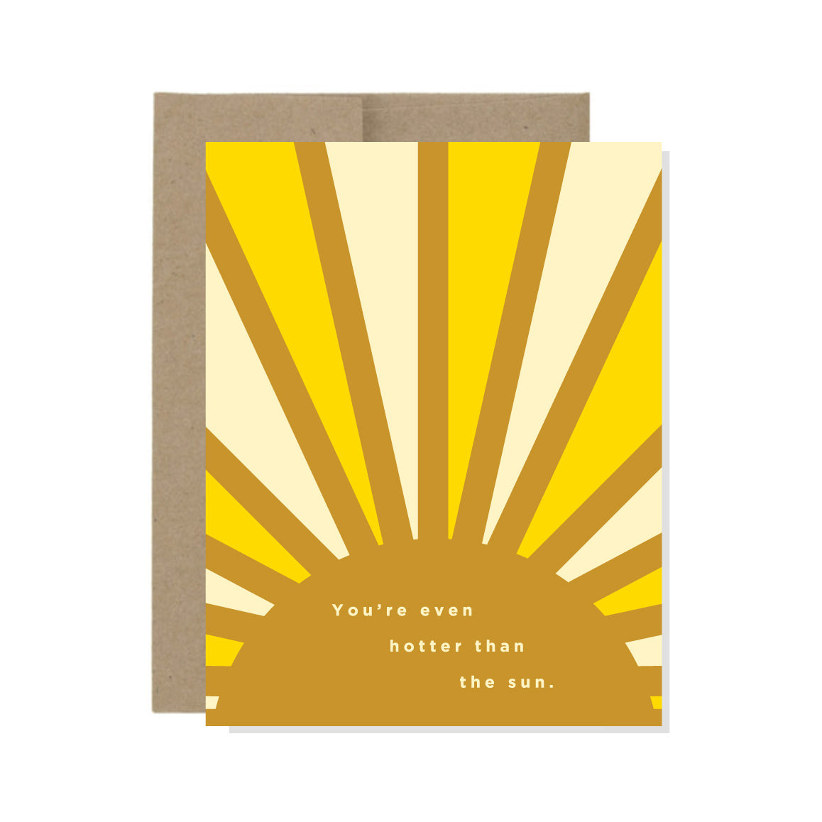 Hotter Than the Sun - Card