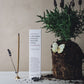 Hand Rolled Lavender Flower Incense Stick - Cedar & Myrrh