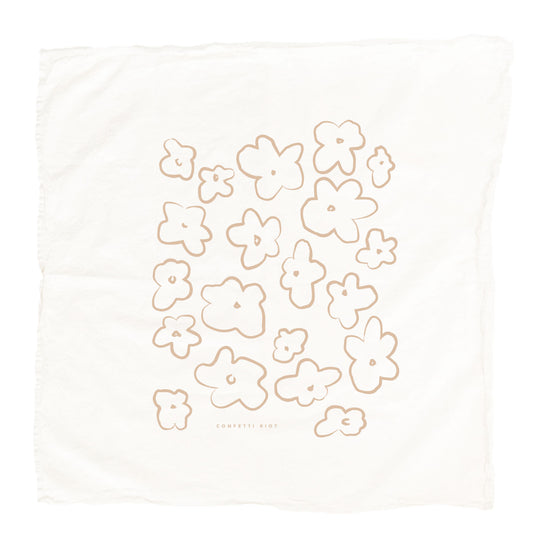 Flower Tea Towel - Confetti Riot