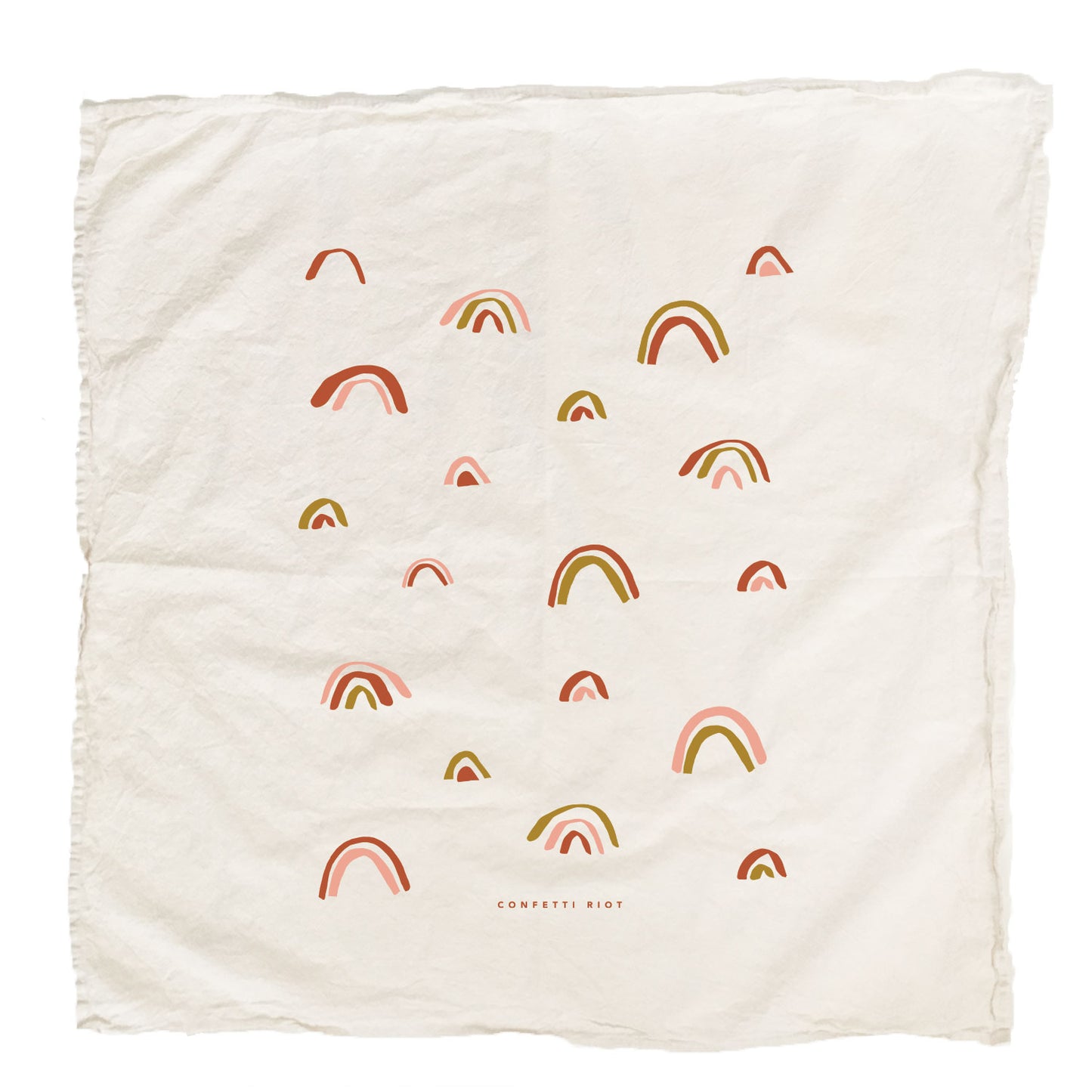 Rainbow Tea Towel - Confetti Riot