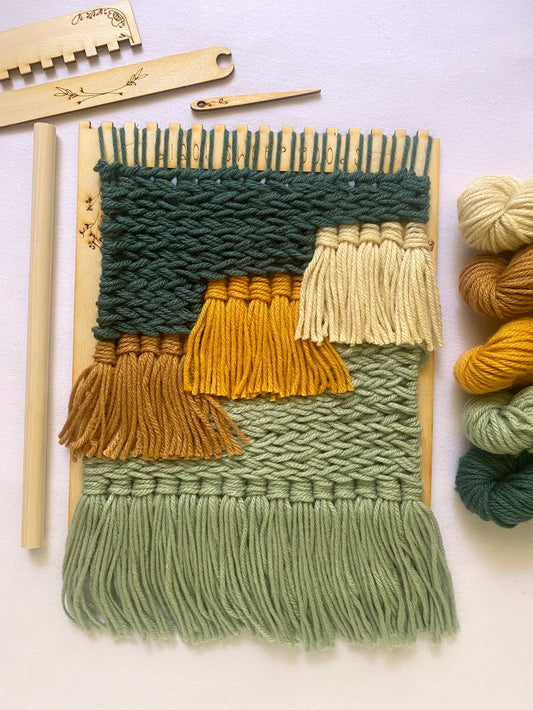 DIY Tapestry Weaving Kit - Woodlands