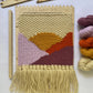 DIY Tapestry Weaving Kit - Sunset